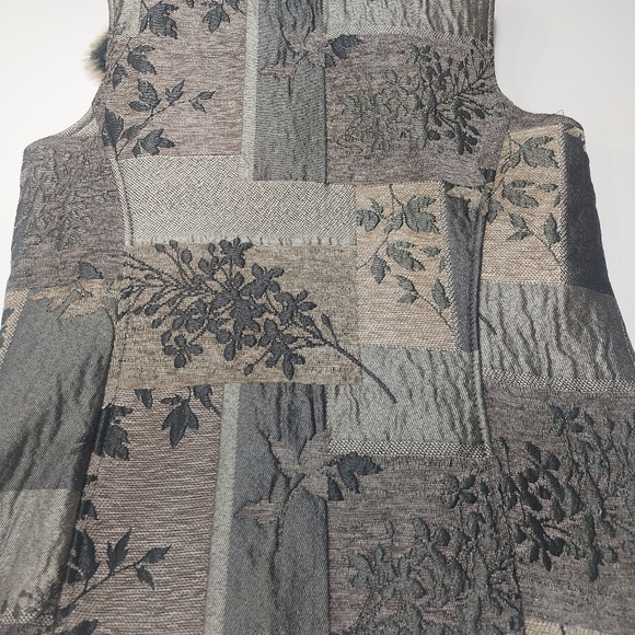 Coldwater Creek Women's Patchwork Vest Size 8 - Picture 10 of 13